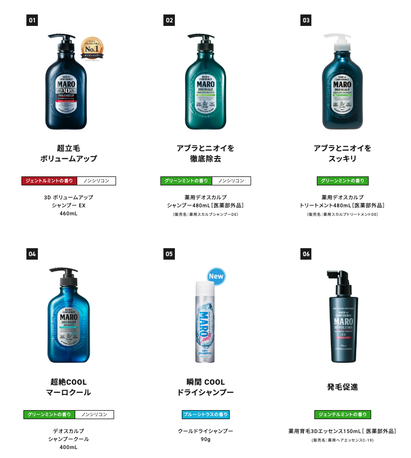 マーロシリーズ一覧